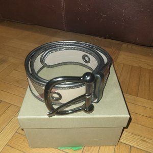 Burberry Women Belt Check Plaid